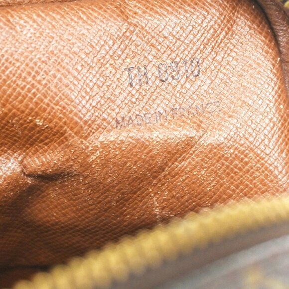 LOUIS VUITTON Mini Amazon Shoulder Bag Monogram Leather Brown - Picture 15 of 15